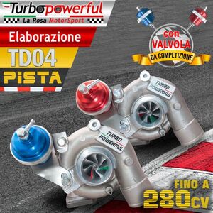 TURBO TD04  POTENZA 280 CV
