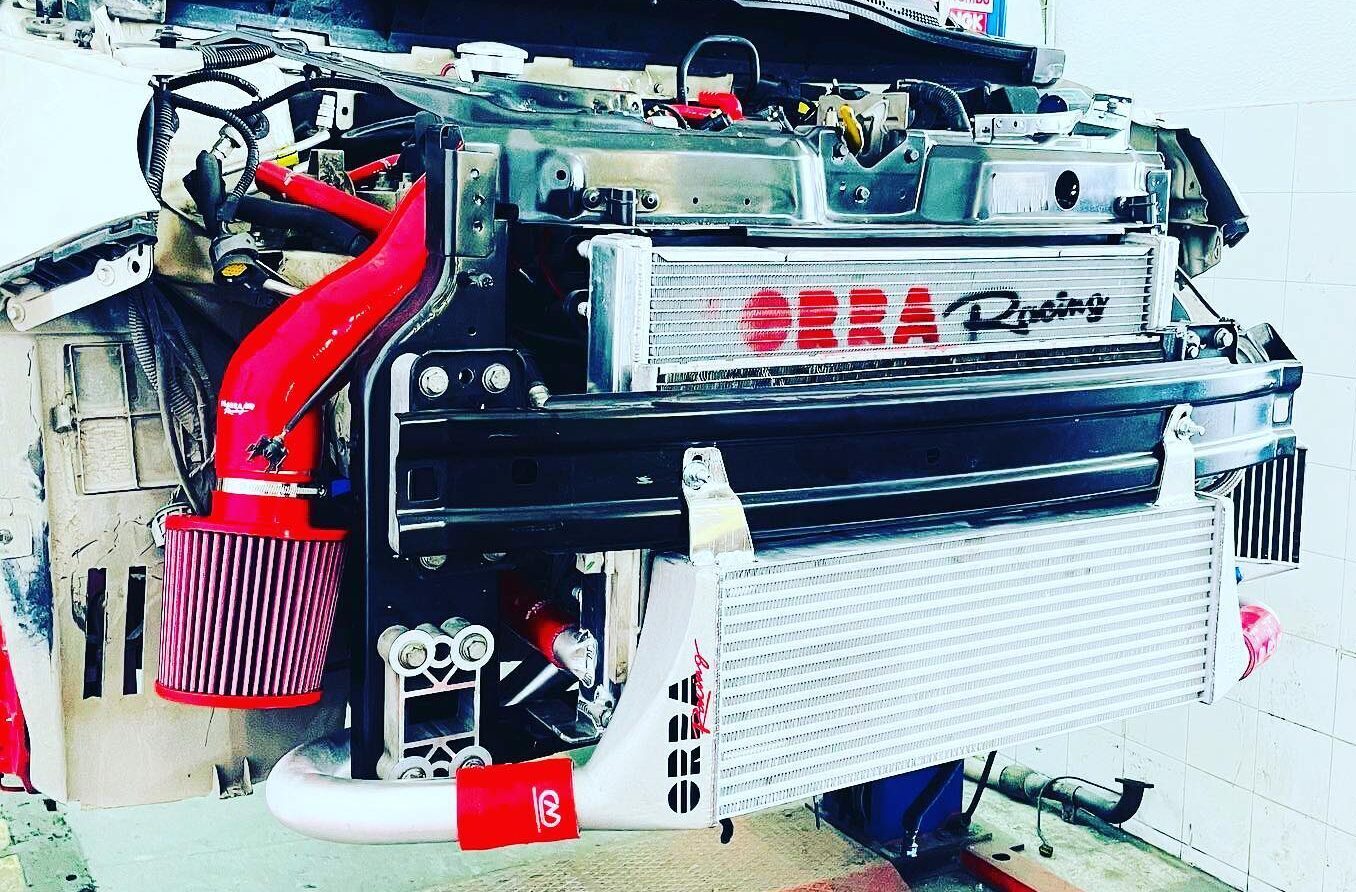 KIT INTERCOOLER ITEC COMPETITION 500 ABARTH,9 LITRI - immagine 9