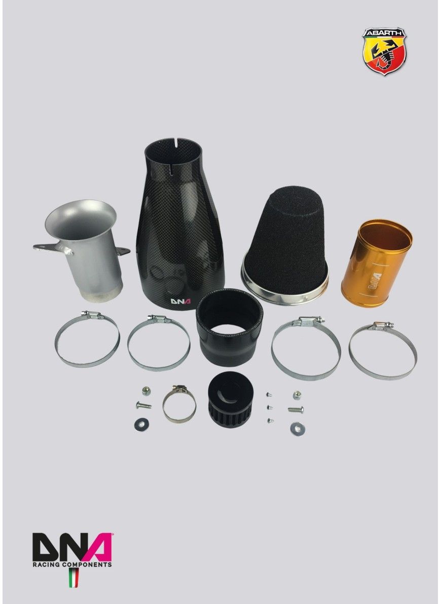 Kit aspirazione "fredda" con effetto Venturi in carbonio DNA Racing - immagine 6