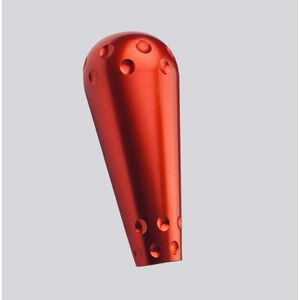 Kit pomello 695 style in alluminio anodizzato rosso per torretta regolabile e leva cambio stage 2 DNA Racing