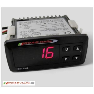 Roaditalia temperatura gas di scarico digitale rettangolare 1001+ sonda k