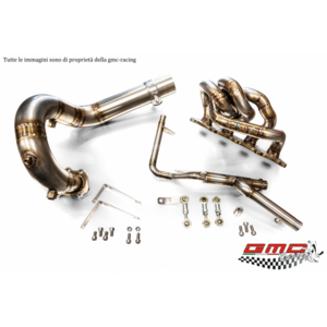 KIT COLLETTORE ATTACCO T25 CON TURBO SOTTO CON KIT DOWNPIPE