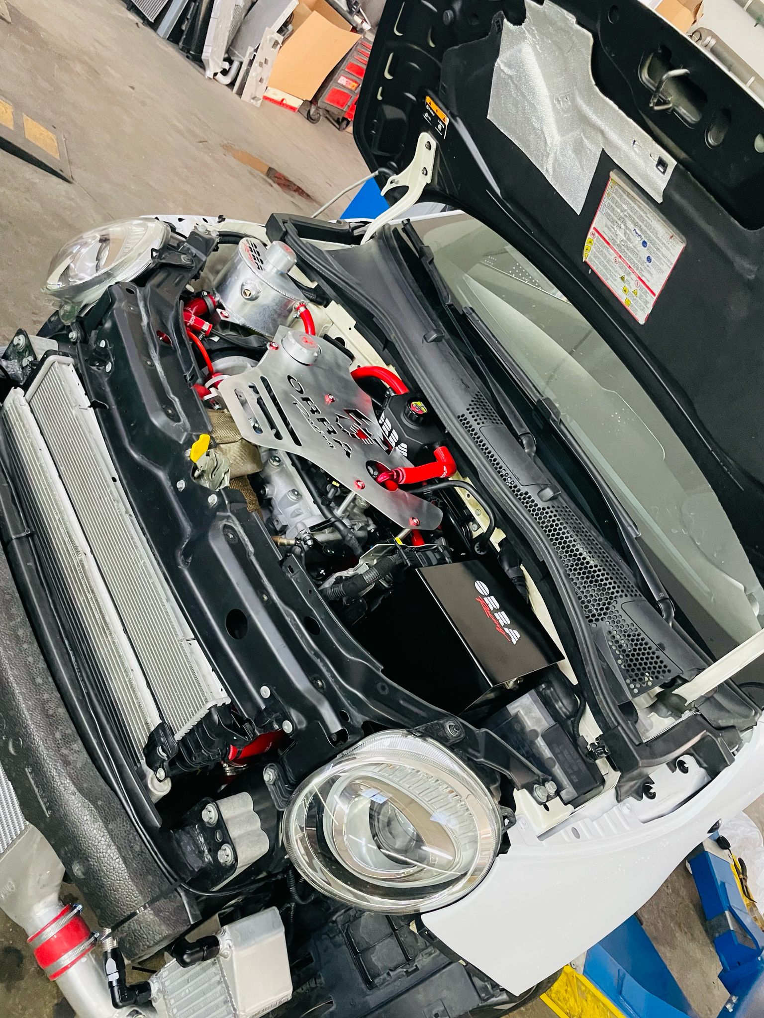 COVER COPRIBATTERIA 500 ABARTH - immagine 2